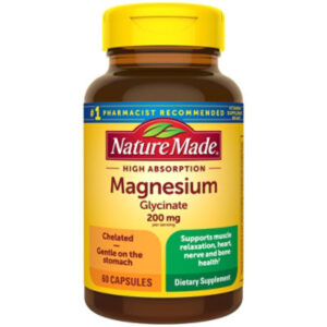 Nature Made Magnesium Glycinate 200mg - 60 CT