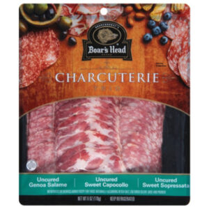 Boars Head Charcuterie Tray Sopressata Capocollo & Salame Trio - 6 OZ