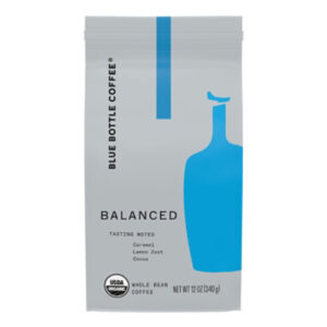 Blue Bottle Organic Balanced Medium Roast Whole Bean Coffee Bag - 12 Oz
