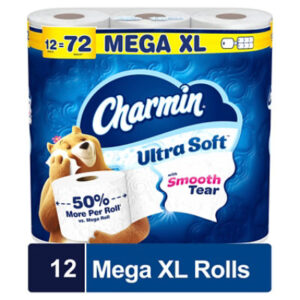 Charmin Ultra Soft Mega XL Roll - 12 Count