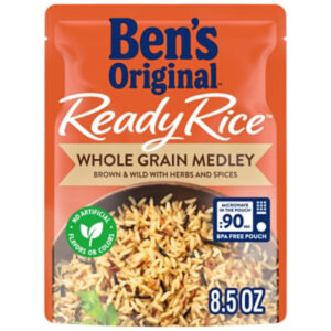 Ben's Original Ready Whole Grain Medley Brown And Wild Rice with Herbs and Spices Pouch - 8.5 Oz