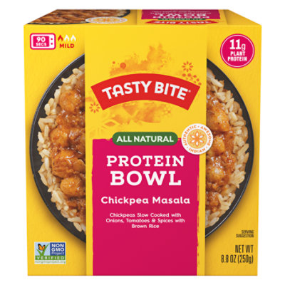Tasty Bite Indian Style Chickpeas & Rice Bowl Chickpeas And Rice Bowl 8.8.Oz