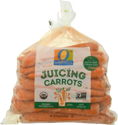 O Organics Juicing Carrots - 10 LB