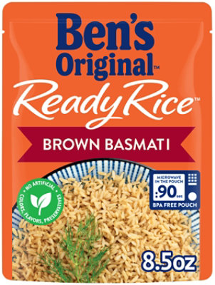 Ben's Original Ready Brown Basmati Rice Pouch - 8.5 Oz