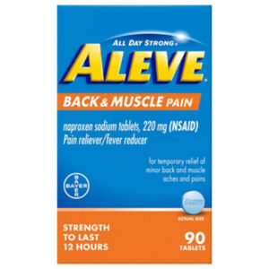 Aleve Back And Muscle Pain Tab - 90 CT