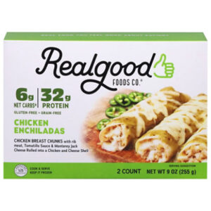 Real Good Foods Chicken Enchiladas Grande - 9 Oz