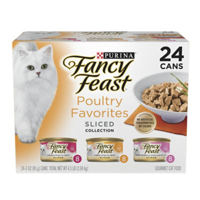 Purina Fancy Feast Pet Food Wet - 24-3 OZ