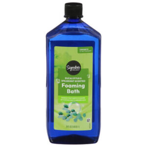 Signature Select Foaming Eucalyptus/Mint Bath Soap - 34 Oz