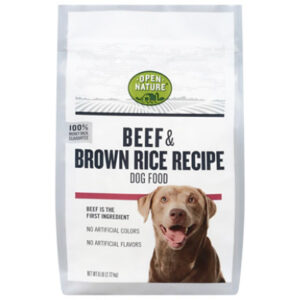 Open Nature Dog Food Beef & Brown Rice - 6 LB