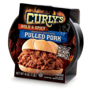 Curlys Pulled Pork Hot & Spicy - 16 OZ