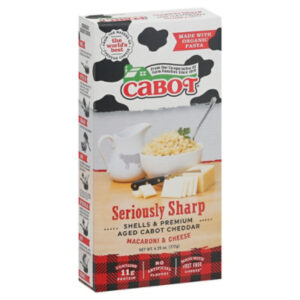Cabot Seriously Sharp Mac & Cheese With Organic Pasta - 6.25 OZ
