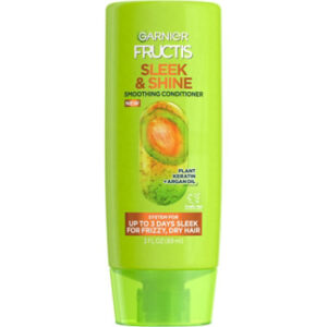 Garnier Fructis Sleek & Shine Smoothing Conditioner for Frizzy Dry Hair - 3 Fl. Oz.