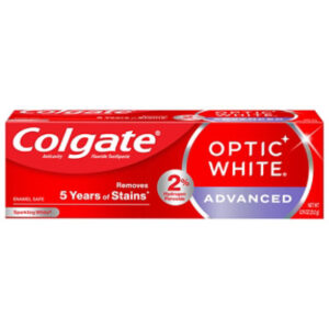 Colgate Optic White Advanced Sparkling White Toothpaste - 0.75 Oz