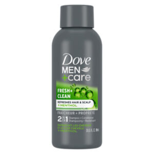 Dove Men  Care Fresh & Clean Shampoo  Conditioner - 3 Oz