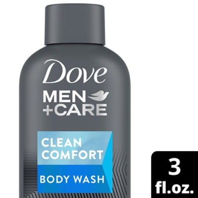 Dove Men Care Clean Comfort Body and Face Wash - 3 Oz