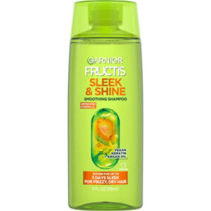 Garnier Fructis Sleek & Shine Smoothing Shampoo for Frizzy Dry Hair - 3 Fl. Oz.