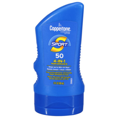 Coppertone Sport Sunscreen Lotion SPF 50 - 3 Fl. Oz.