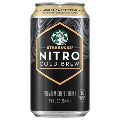 Starbucks Nitro Cold Brew Vanilla - 9.6 FZ
