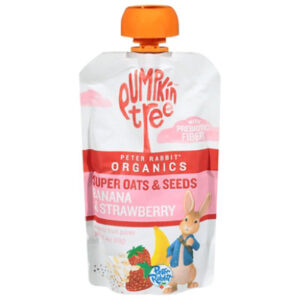 Peter Rabbit Organics Super Oats And Seeds Banana & Strawberry Baby Food - 4 Oz