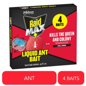 Raid Max Liquid Ant Bait Stations 4 Count - Each