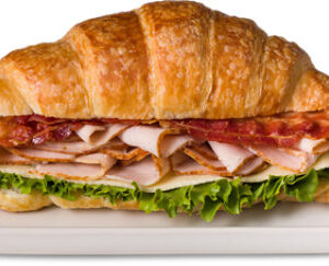 ReadyMeals Turkey Bacon Croissant Sandwich Ready2Eat - Each