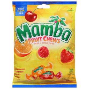 Mamba Fruit Chews Peg Bag - 7.05 OZ