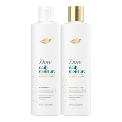 Dove Shampoo/conditioner Daily Moisture Combo 2 12 Oz. - 2 - 12OZ