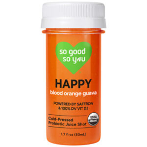 So Good So You Organic Happy Blood Orange Guava Probiotic Juice Shot - 1.7 Fl. Oz.