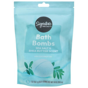 Signature Select Bath Bombs Sea Salt Shea 5 Pack - 2 Oz