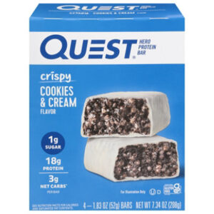 Quest Hero Crunch Bar Cookies & Cream - 4-1.83 OZ