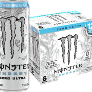 Monster Energy Ultra Zero Ultra - 6 -12 FL. Oz.