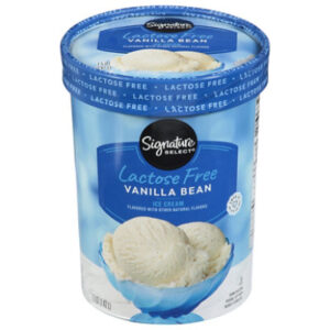 Signature SELECT Ice Cream Vanila Bean Lactose Free - 1.5 Quart