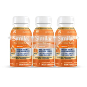 Similac 360 Total Care Sensitive Infant Formula Ready To Feed Milk Bottle Multipack - 6-8 Fl. Oz.