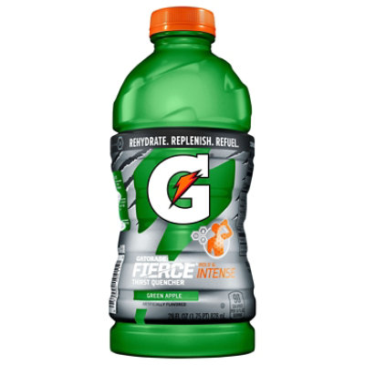 Gatorade Fierce Thirst Quencher Green Apple - 28 FZ
