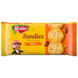Keebler Sandies Pecan Cookies Shortbread Cookies with Crunchy Pecans - 11.3 Oz