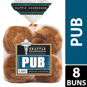 Seattle International Pub Bun 8s - 8 CT