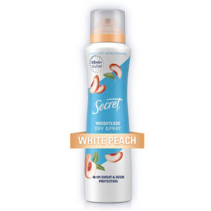 Secret Ap Deo Body Spray White Peach - 4.1 OZ