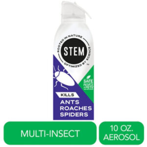 STEM Kills Ants Roaches And Spiders Plant Based Bug Spray - 10 Oz