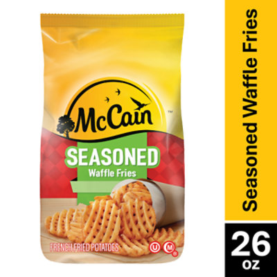 McCain Seasoned Waffle Fries - 26 Oz