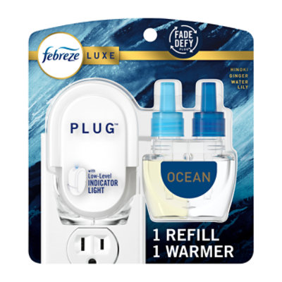 Febreze Plug Ocean Starter Kit - .87 Oz