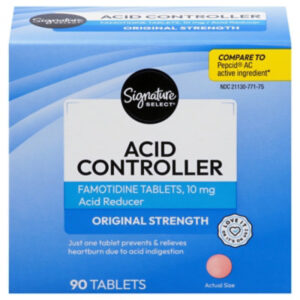 Signature Select/Care Acid Controler Famotidin Tab 10mg - 90 CT