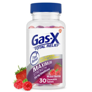 Gas-x Pan Coated Chew 750mg/250mg 1x30 - 30 CT