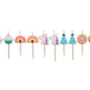 Papyrus Assorted Birthday Candles 10 Count - Each