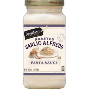 Signature SELECT Alfredo Roasted Garlic Pasta Sauce - 16 OZ
