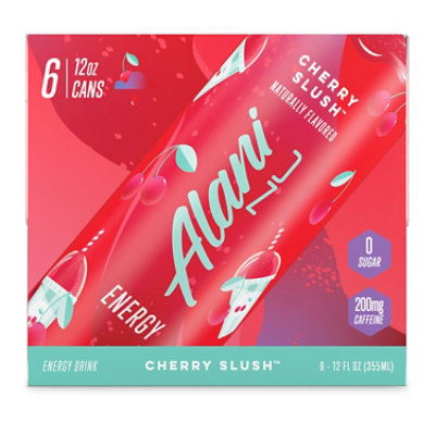 Alani Nu Cherry Slush Energy Drink - 6 - 12 Fl. Oz.