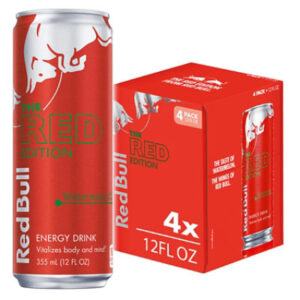 Red Bull Red Edition Energy Drink Watermelon 114mg Caffeine - 4-12 Fl. Oz.