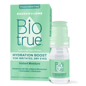 Biotrue Hydration Boost Lubricant Eye Drops - 0.33 Fl. Oz.