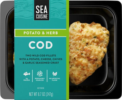 Sea Cuisine Potato & Herb Cod - 8.7 Oz