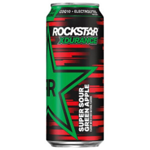 Rockstar Xdurance Super Sour Green Apple - 16 FZ