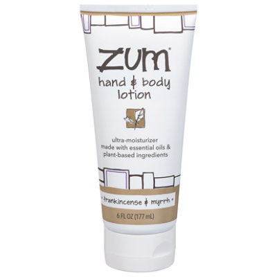 Zum Hand & Body Ltn Frankincense & Myrrh - 6 OZ